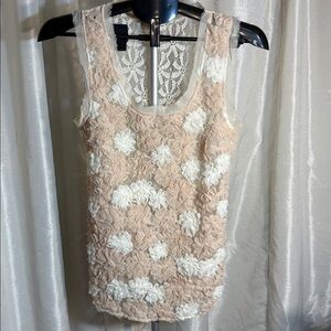 A’Reve Floral Lace Sleeveless Top